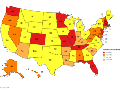 HOA Foreclosure Risk At-A-Glance – How Does Your State Measure Up?
